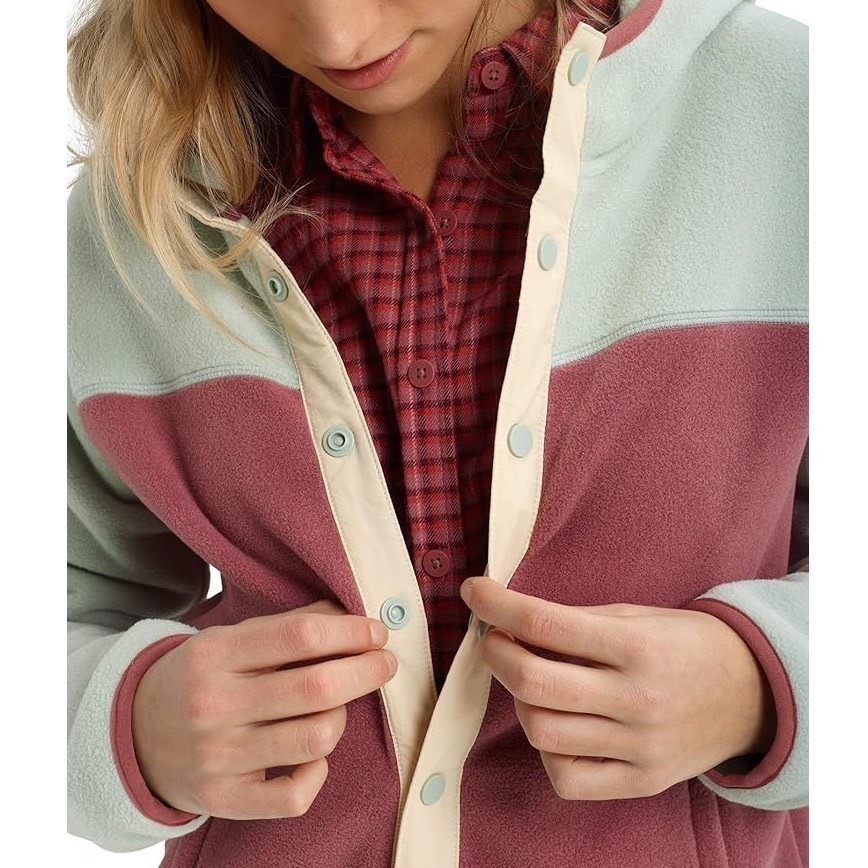 Burton Women's Hearth Snap-Up Fleece Jacket | Small — image 3 of 7